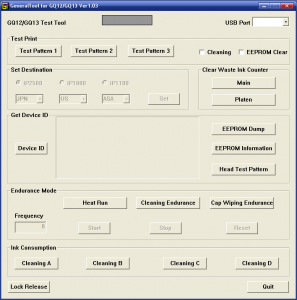 Canon Printer Reset Software