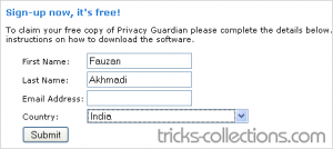 PC-Tools-Privacy-Guardian-sign-up-form