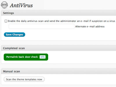 Wordpress Antivirus Plugin