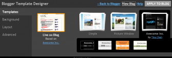 Blogger template designer -templates