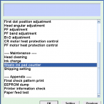 Adjustment Program or Resetter Epson TX210 Printer