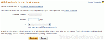 Withdraw Money from PayPal to Bank Account 2