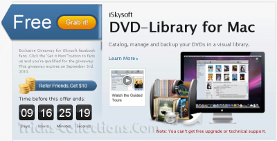 Giveaway iSkysoft DVD-Library