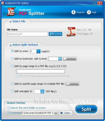 PDF-splitter