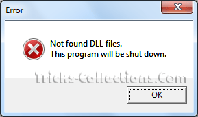 Windows 7 error - adjustment