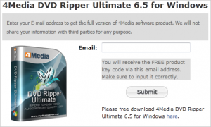 4Media DVD Ripper Ultimate Registration