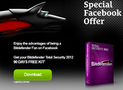 BitDefender Total Security 2012 Full Version 90 Days