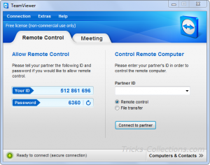 Team Viewer free remote software