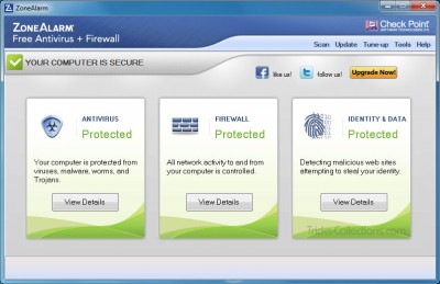 Zone Alarm Free Antivirus+Firewall
