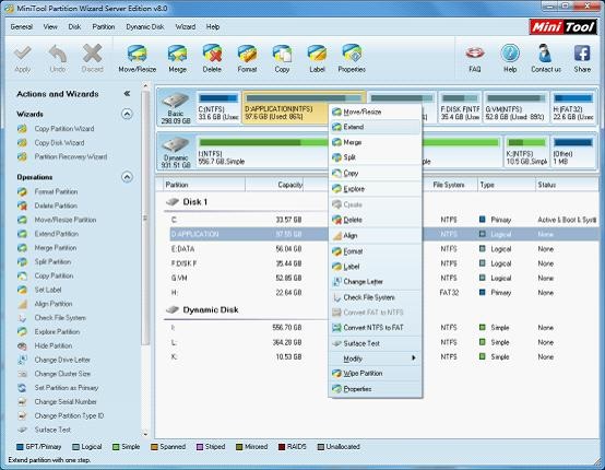 Disk Partition Software - MiniTool Partition Wizard 8.1.1 Review 3