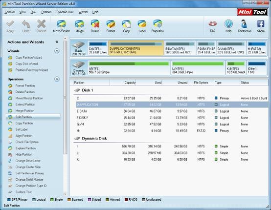 Disk Partition Software - MiniTool Partition Wizard 8.1.1 Review 4