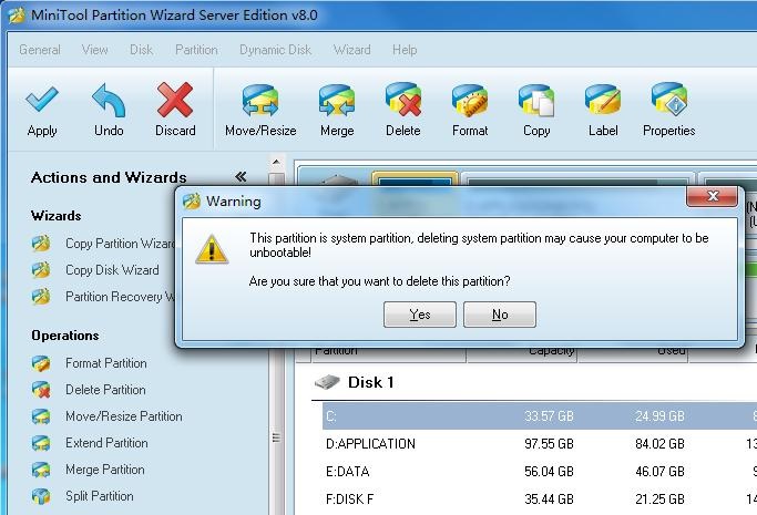 Disk Partition Software - MiniTool Partition Wizard 8.1.1 Review 5